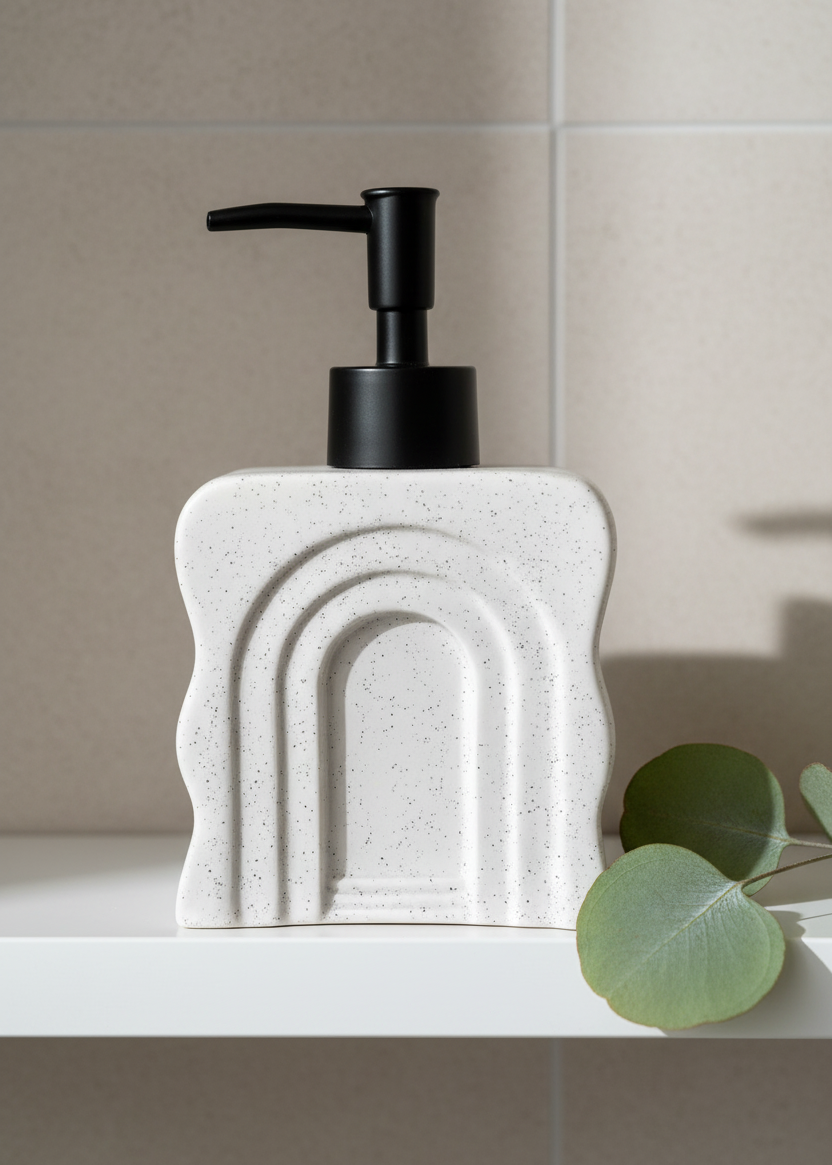 Arch Stone Dispenser - Ivory