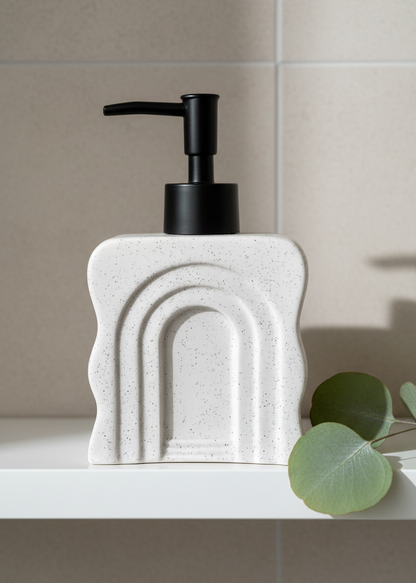 Arch Stone Dispenser - Ivory
