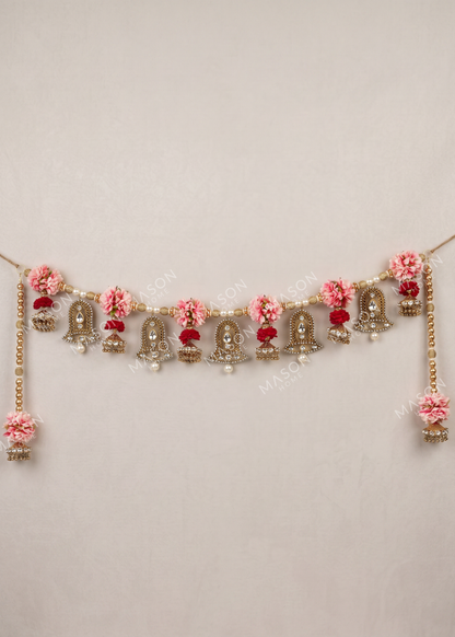 Festive Kundan Bell Toran