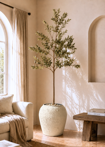 Mesa Planters - Rustic Ivory