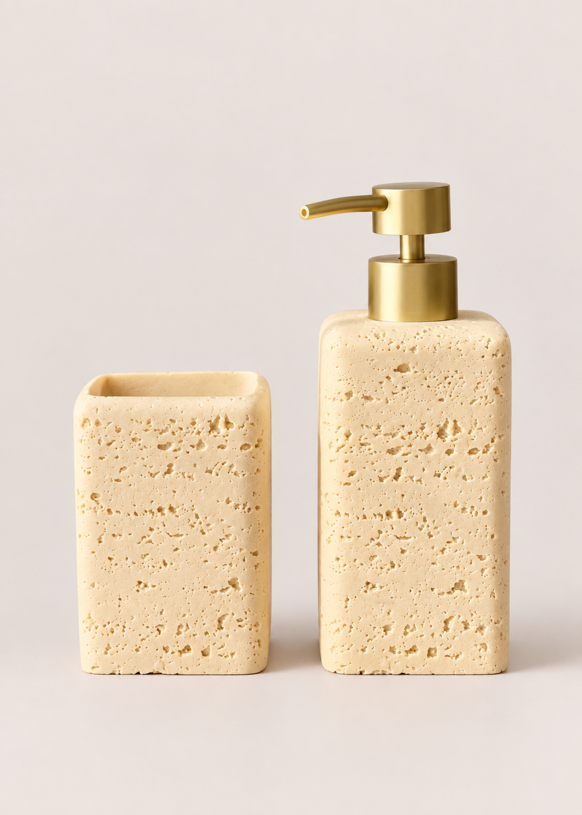 Lasa Bathroom Set - Buttercup (Set of 2)