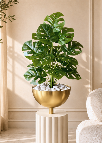 Artificial Botanic Monstera Plant- 2 Feet