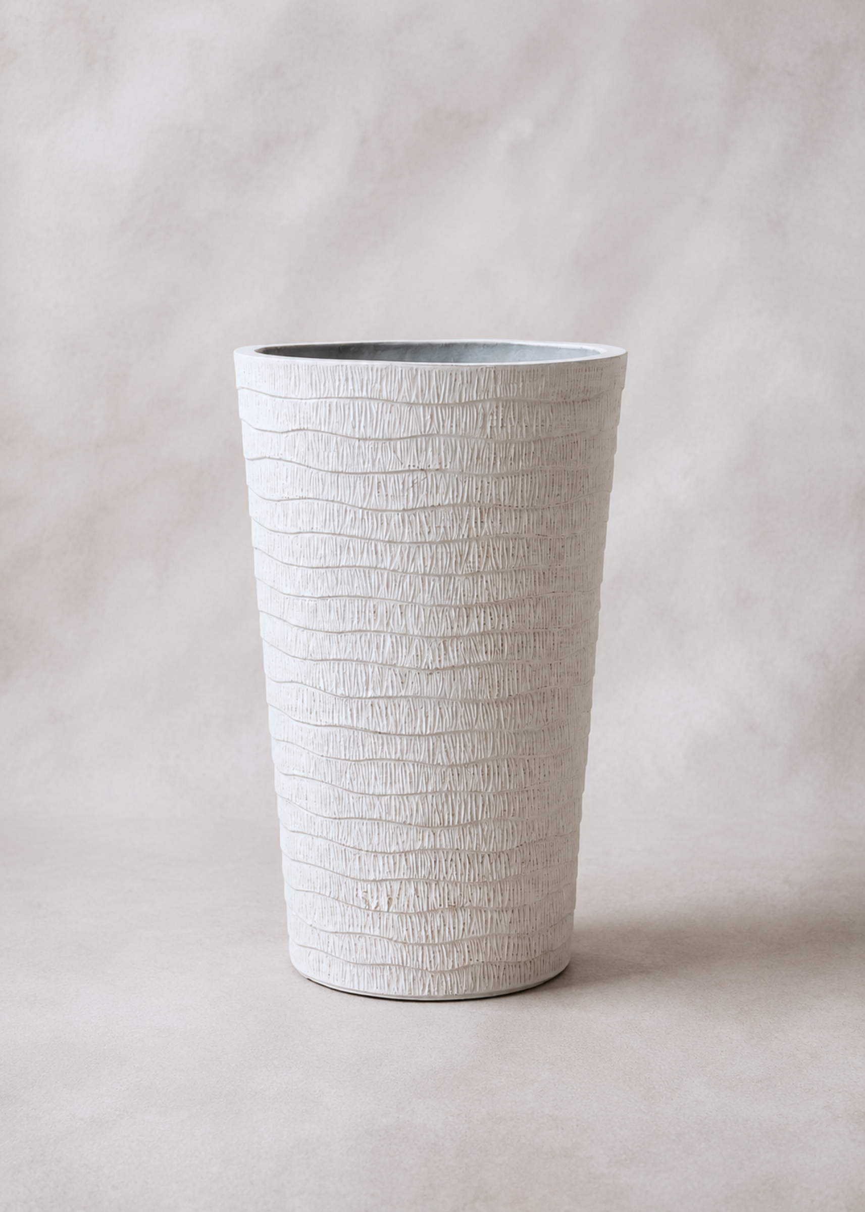Edena Planters - White