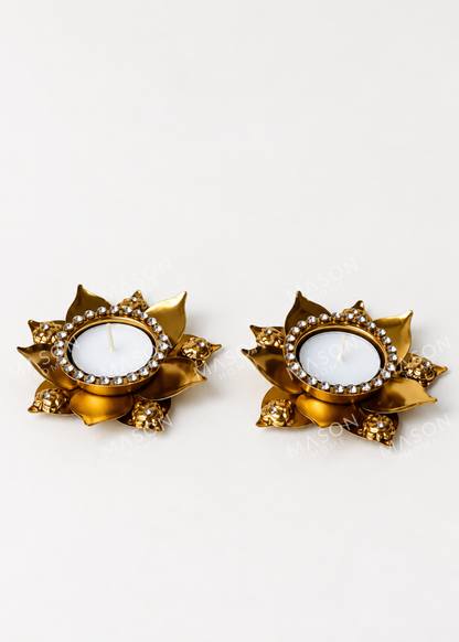 Festive Swarna Diya – Set of 2