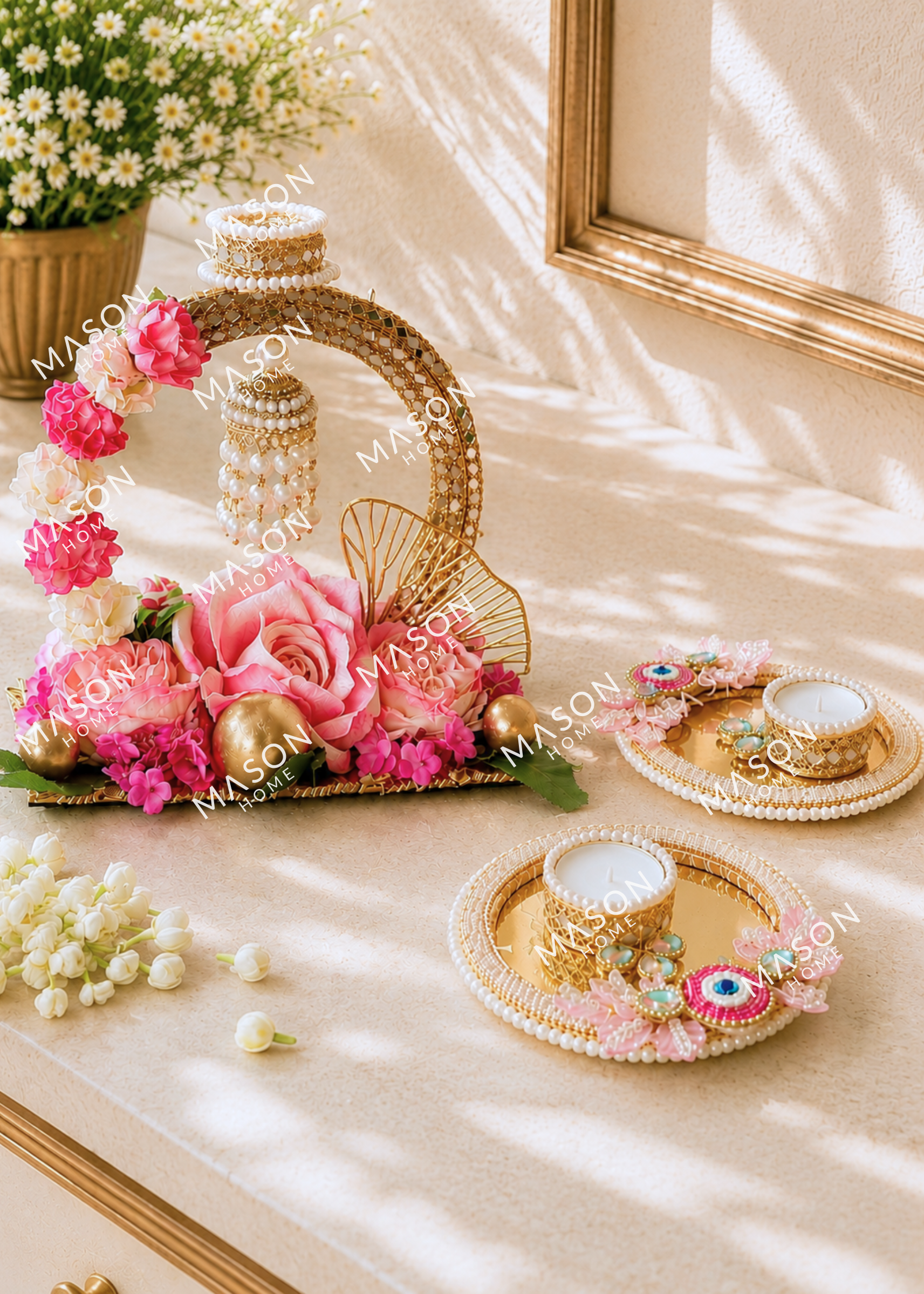 Festive Ayat Diya Set - Set of 3