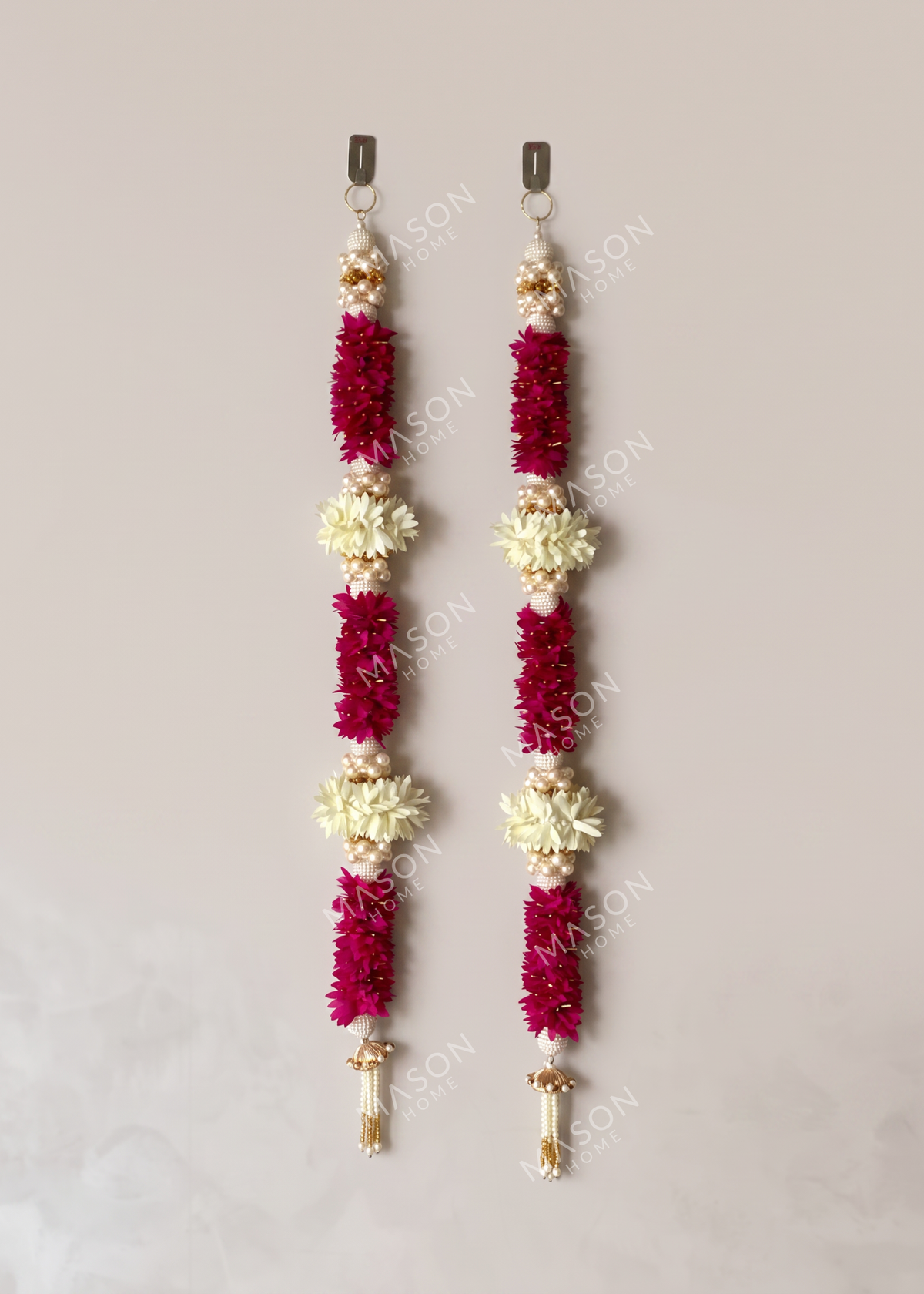 Gulmohar Floral Hanging Garland - Set of 2