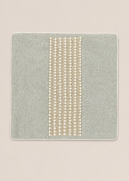 Sage Pearl Cushion Cover