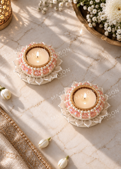 Festive Rooh Moti Diya - Set of 2