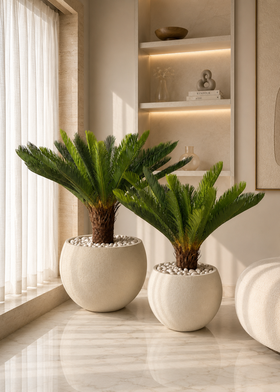 Artificial Cycas Plant - 2.5 Feet