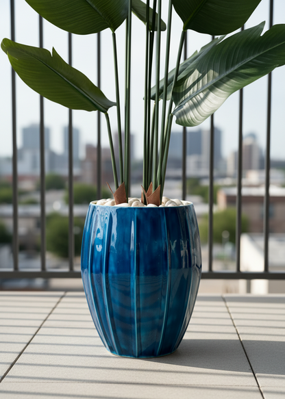 Ikaigai Planter - Indigo Blue