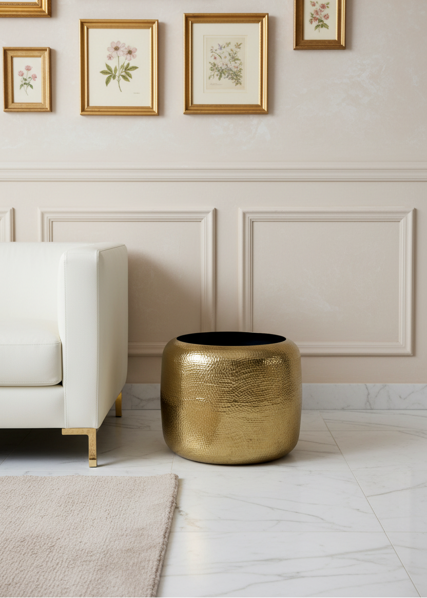 Gardenia Gold Planter