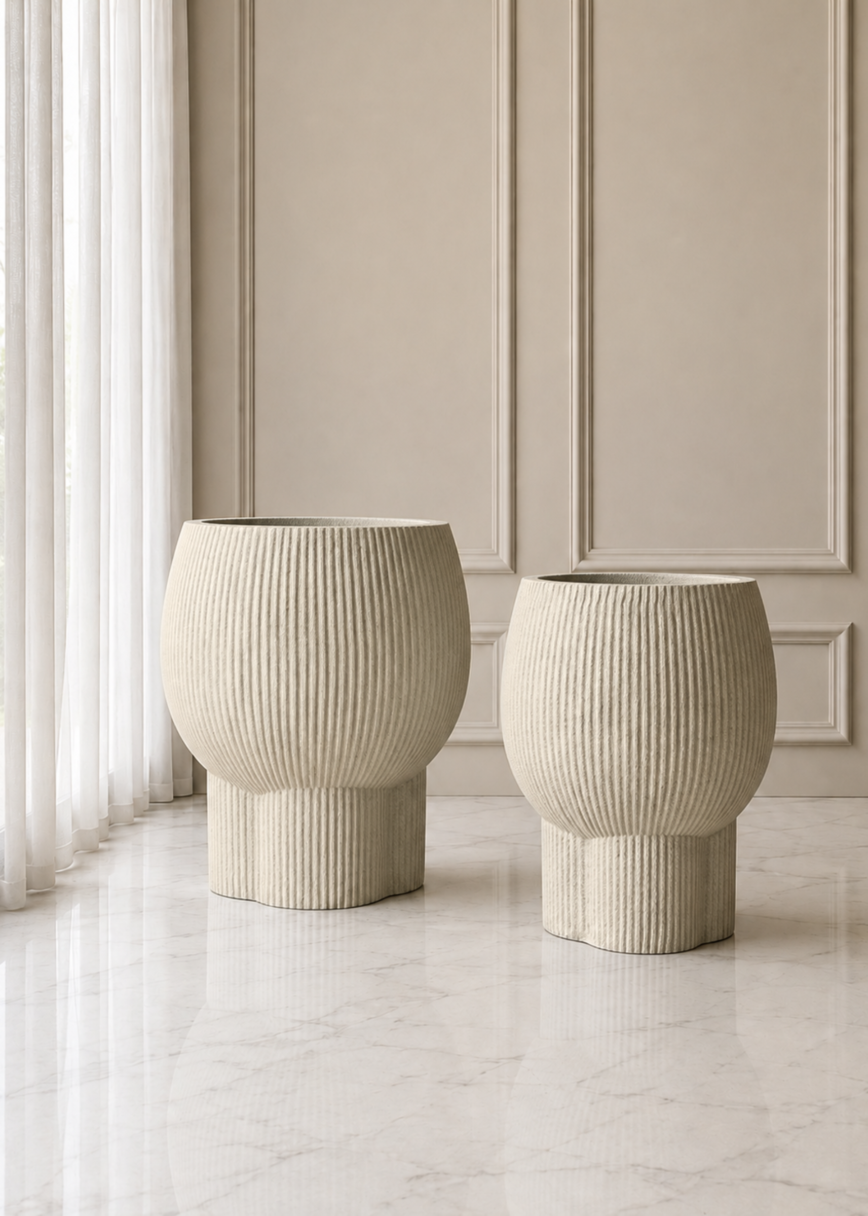 Quito Planters - Beige