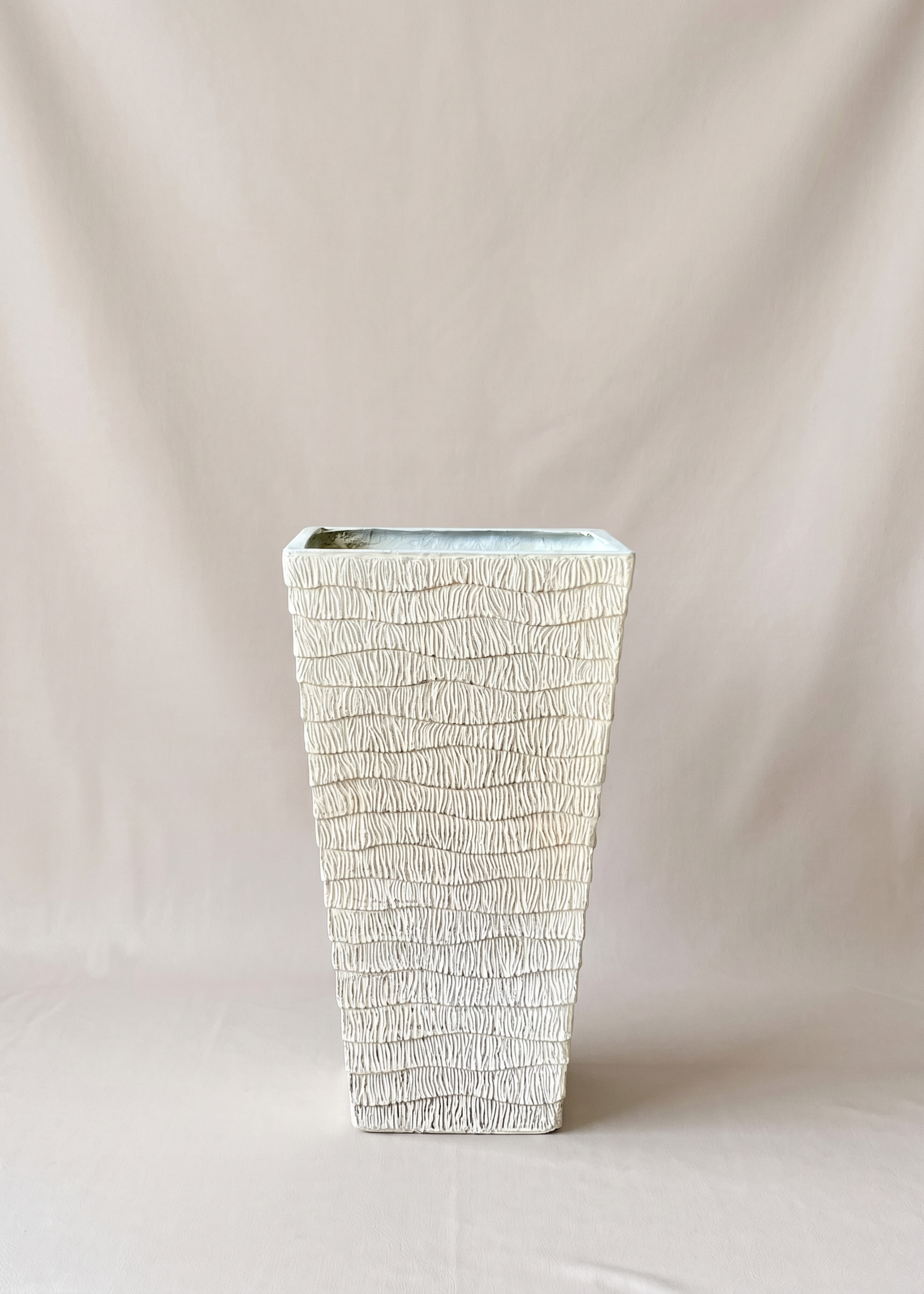Carved Planters - Ivory