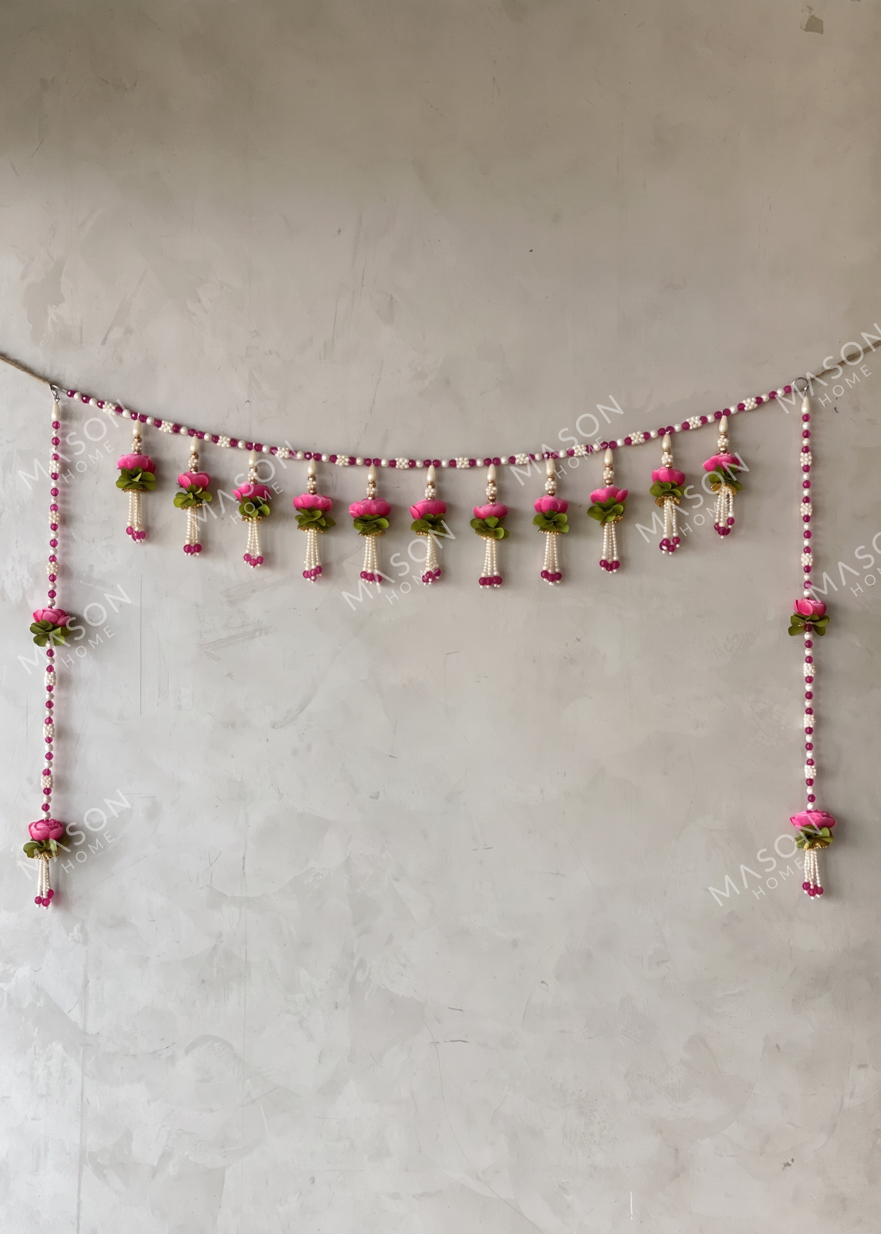 Festive Pink Utsav Toran
