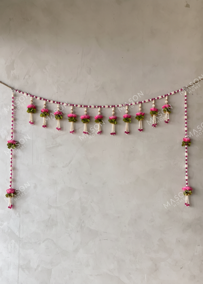 Festive Pink Utsav Toran