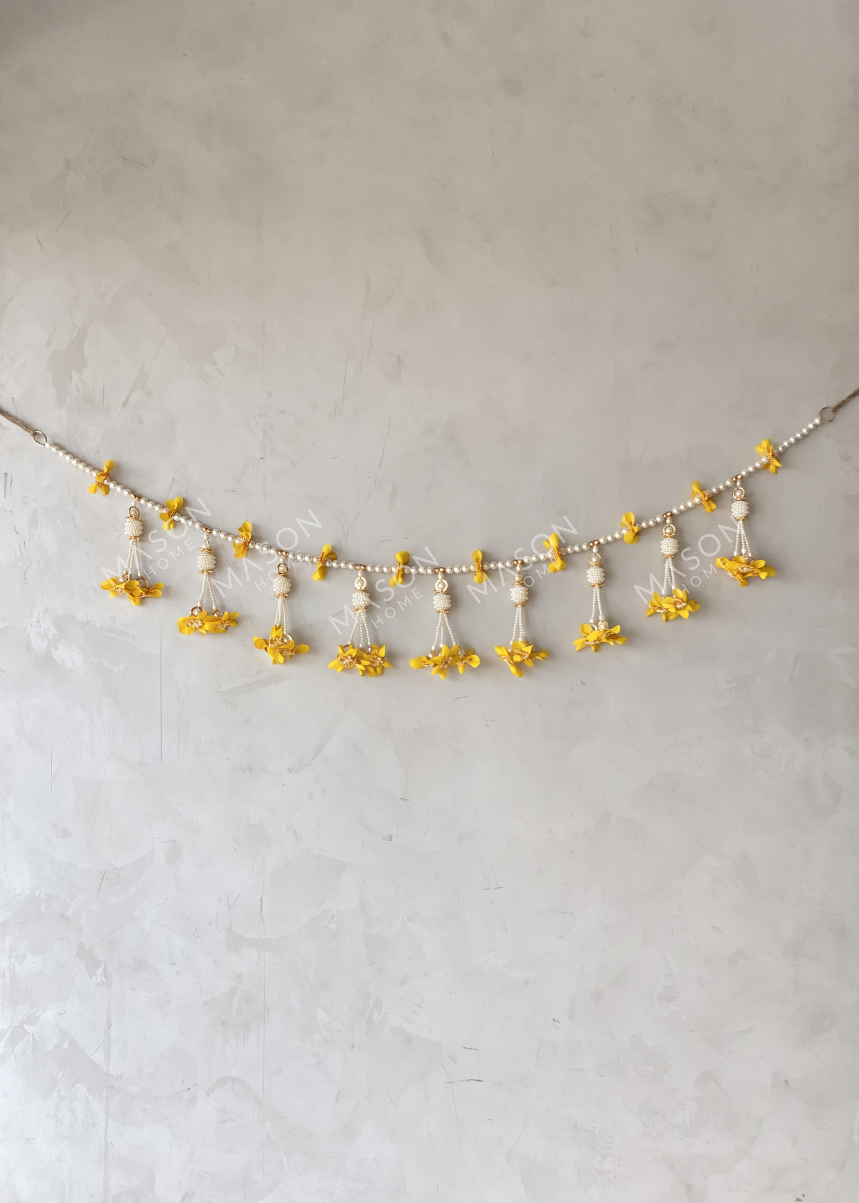 Festive Golden Petal Toran
