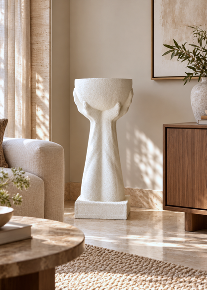 Lucca Planters - Ivory