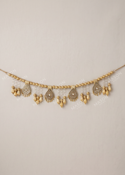 Festive Gold Kundan Toran