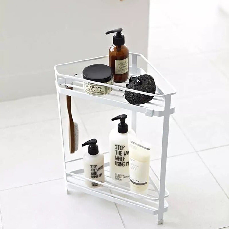 Corner Countertop Shelf - White