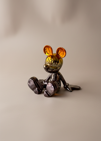 Metallic Micky Mouse Artefact - Small
