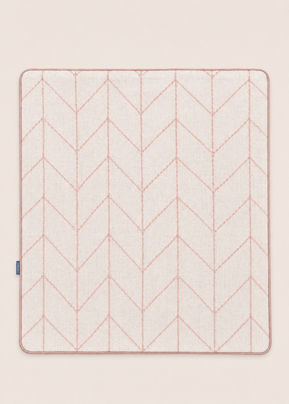 Chevron Rose Cushion Cover