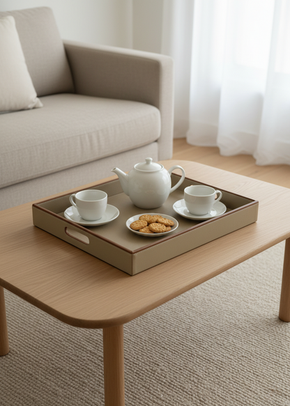 Naples Serving Tray - Taupe