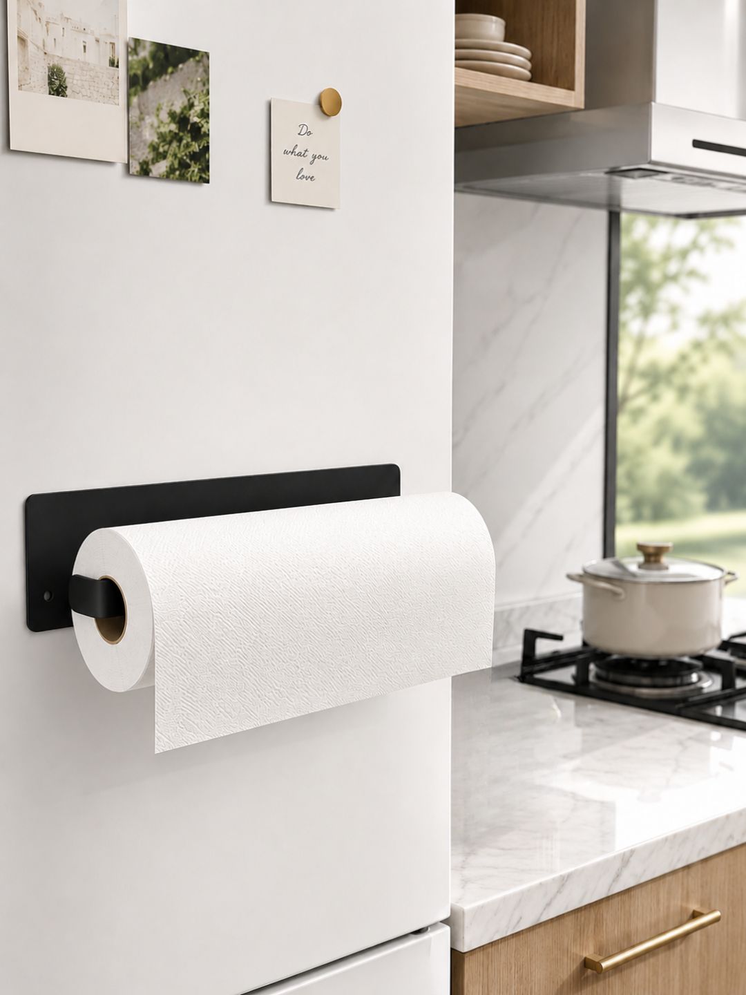 Single Magnetic Tissue  Holder Black