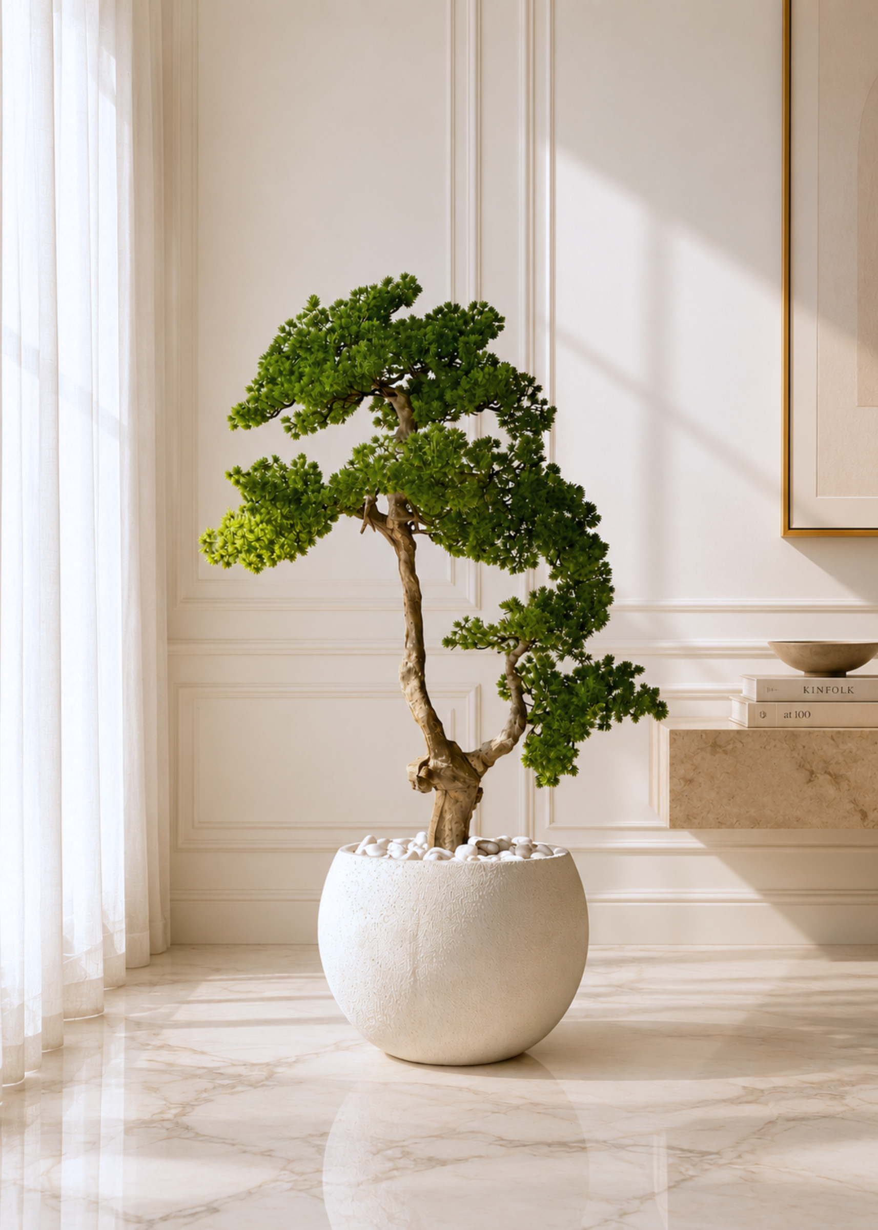 Artificial Alpine Bonsai Plant – 3.6 Feet