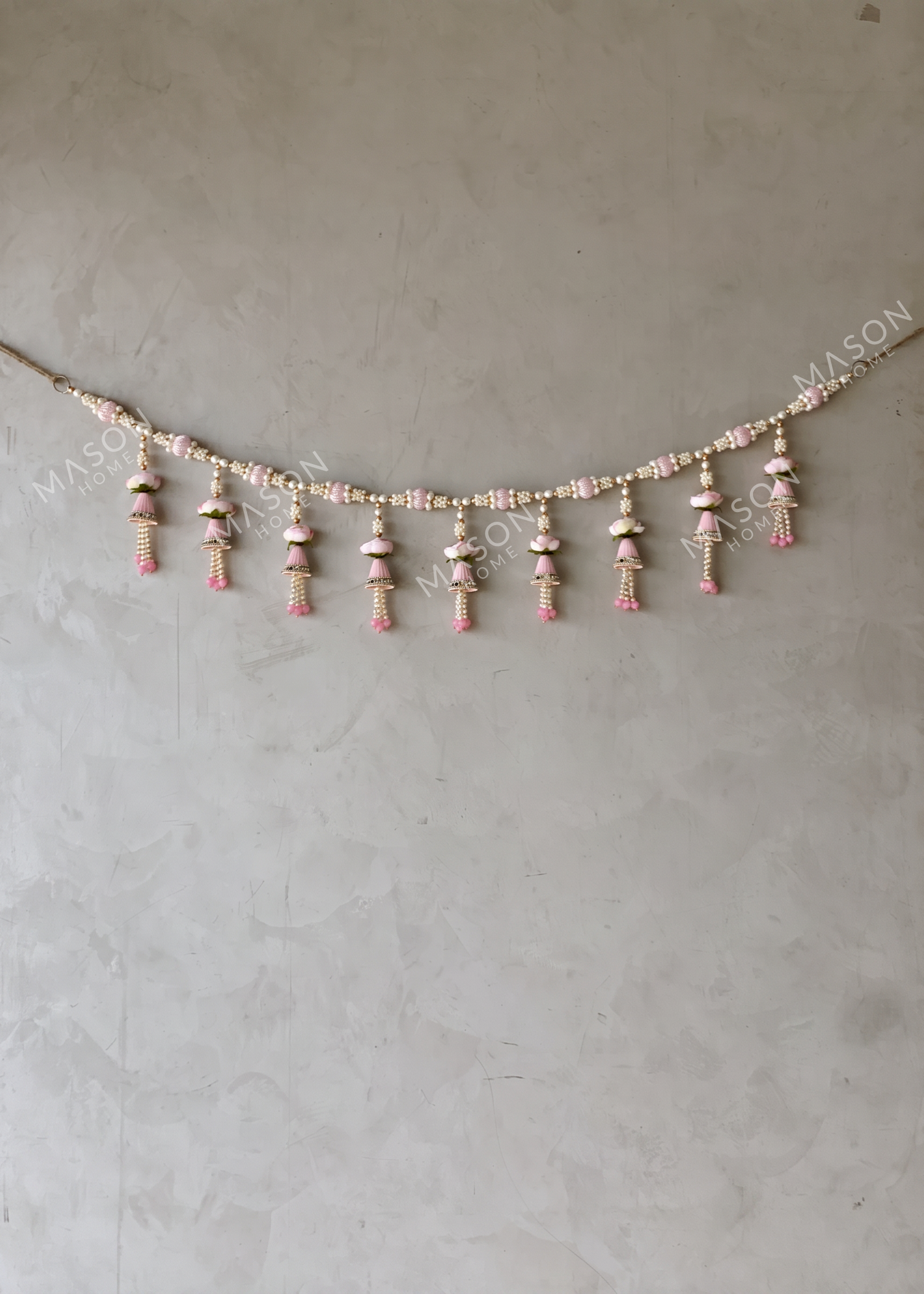 Festive Blush Bloom Toran