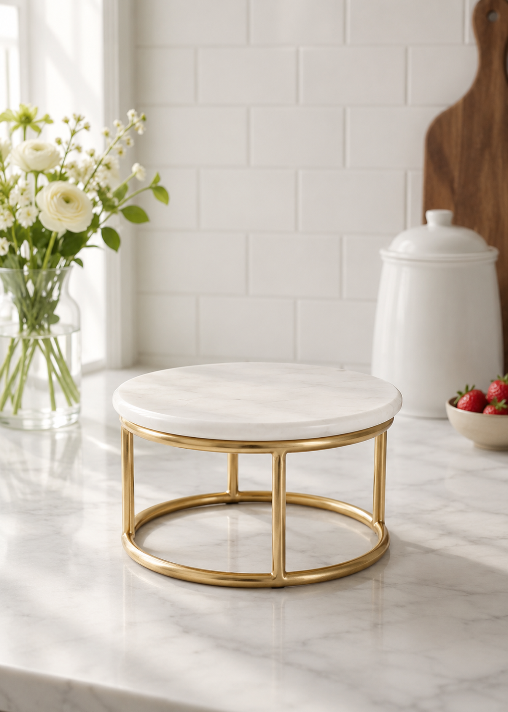 Soho Marble Cake Stand – Set of 2