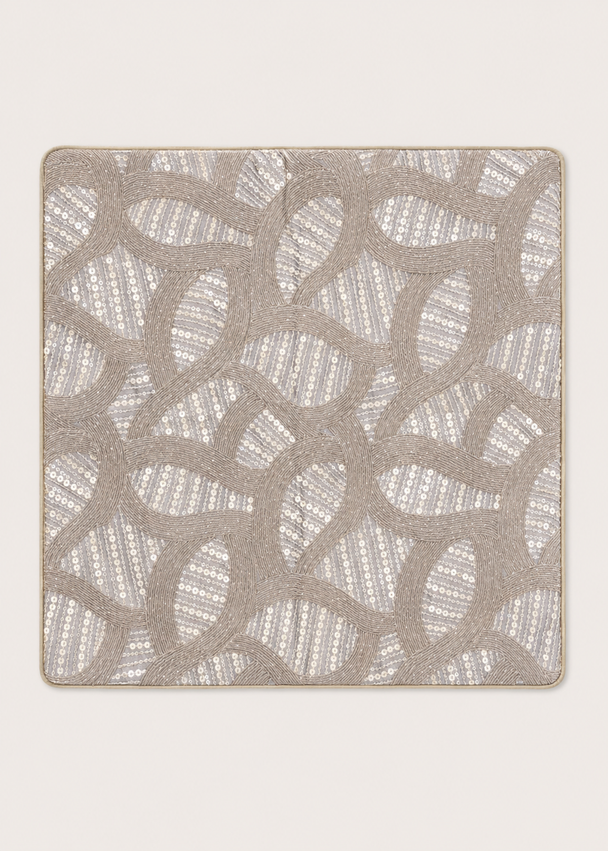 Crest Bronze Cushion Cover