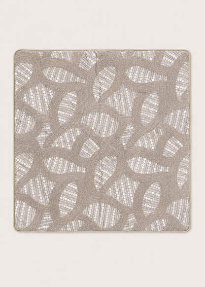 Crest Bronze Cushion Cover