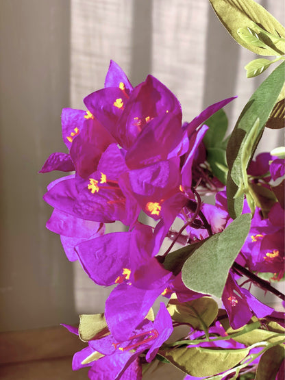 Artificial Purple Bougainvillea Plant - 5 Feet