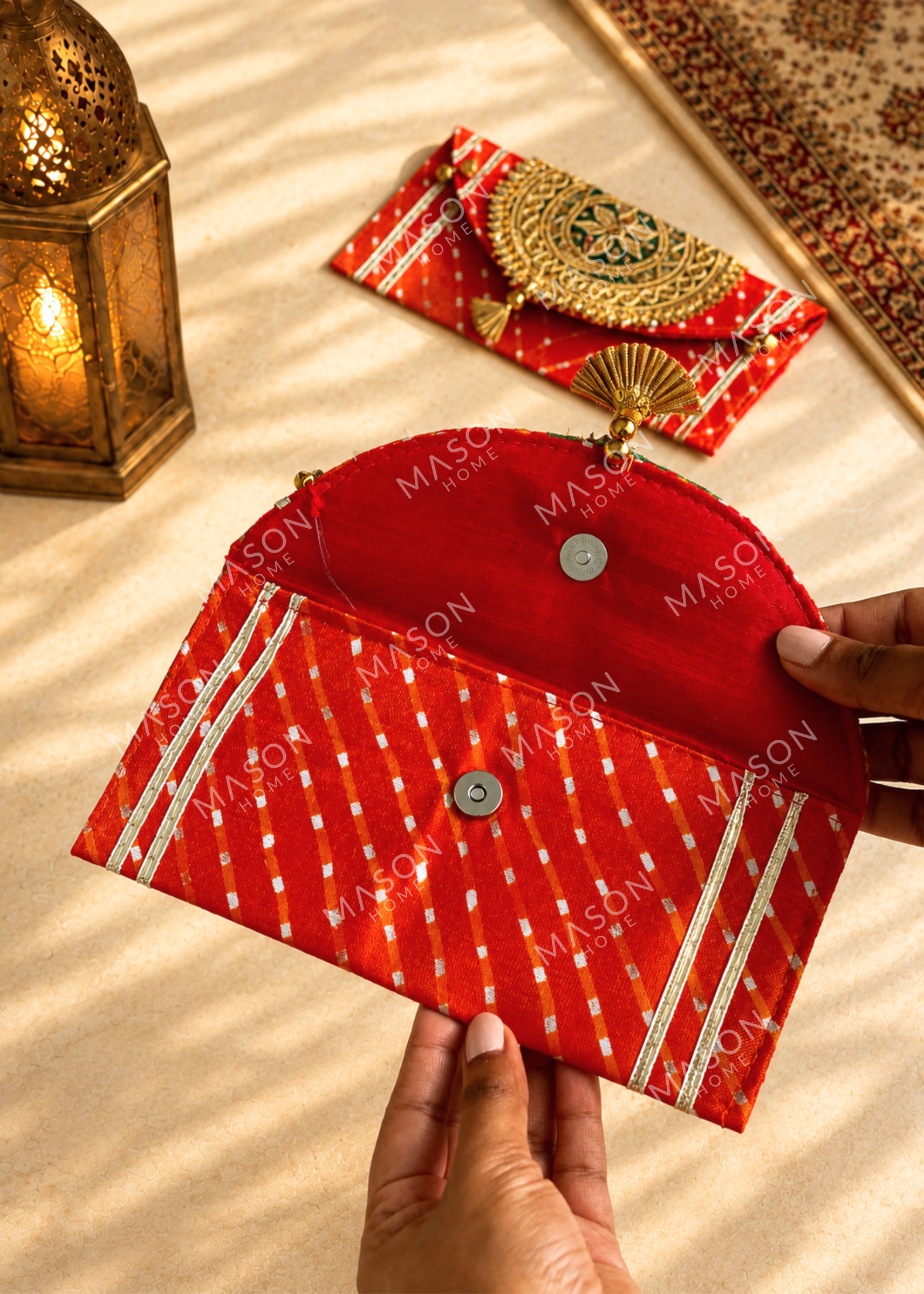 Festive Zari Envelope OG - Set of 5