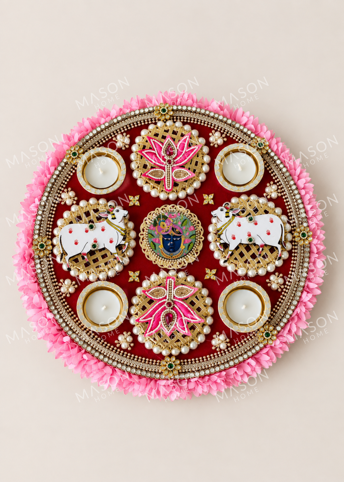 Festive Kamdhenu Rangoli