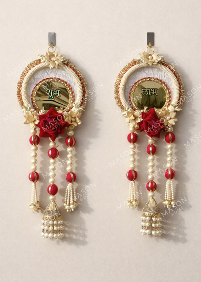 Festive Vibrant Floral Latkan 