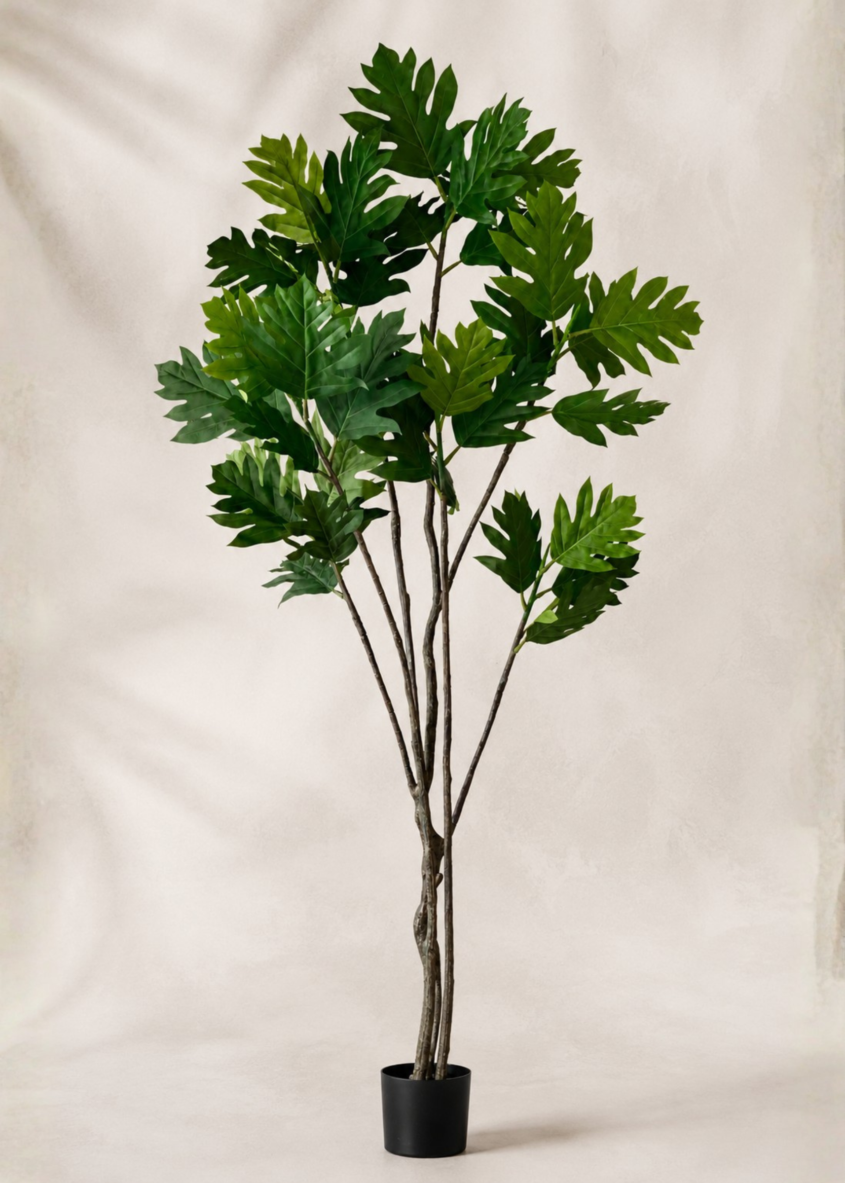 Artificial Bush Philodendron Plant - 8 Feet