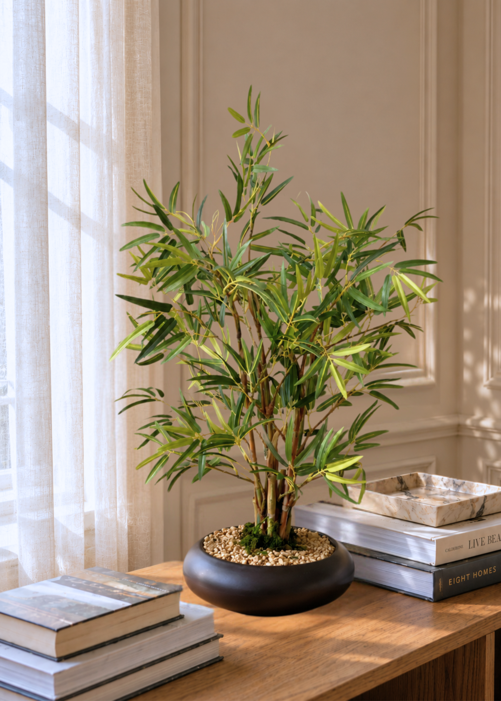 Artificial Bamboo Willow Plant – 1.7 Feet