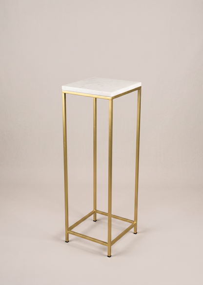 Rhodes Marble Drink Table - Large