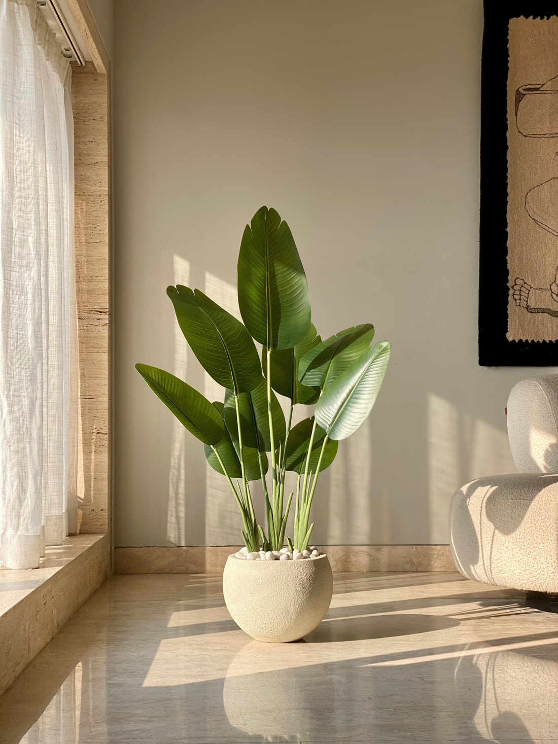 Artificial Cavendish Traveller Plant - 4 Feet