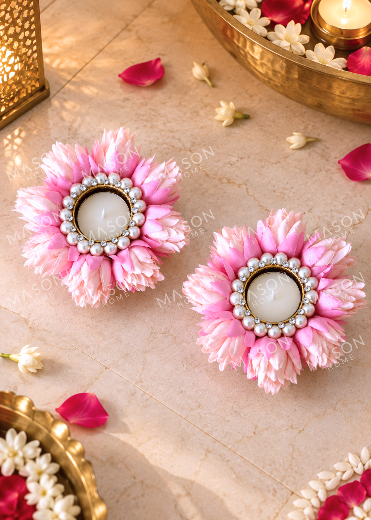 Fleure Tealight Holder - Set of 2