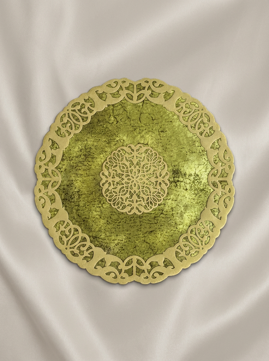 Fleur Placemat Green - Set of 6
