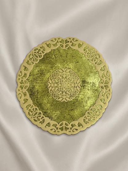 Fleur Placemat Green - Set of 6
