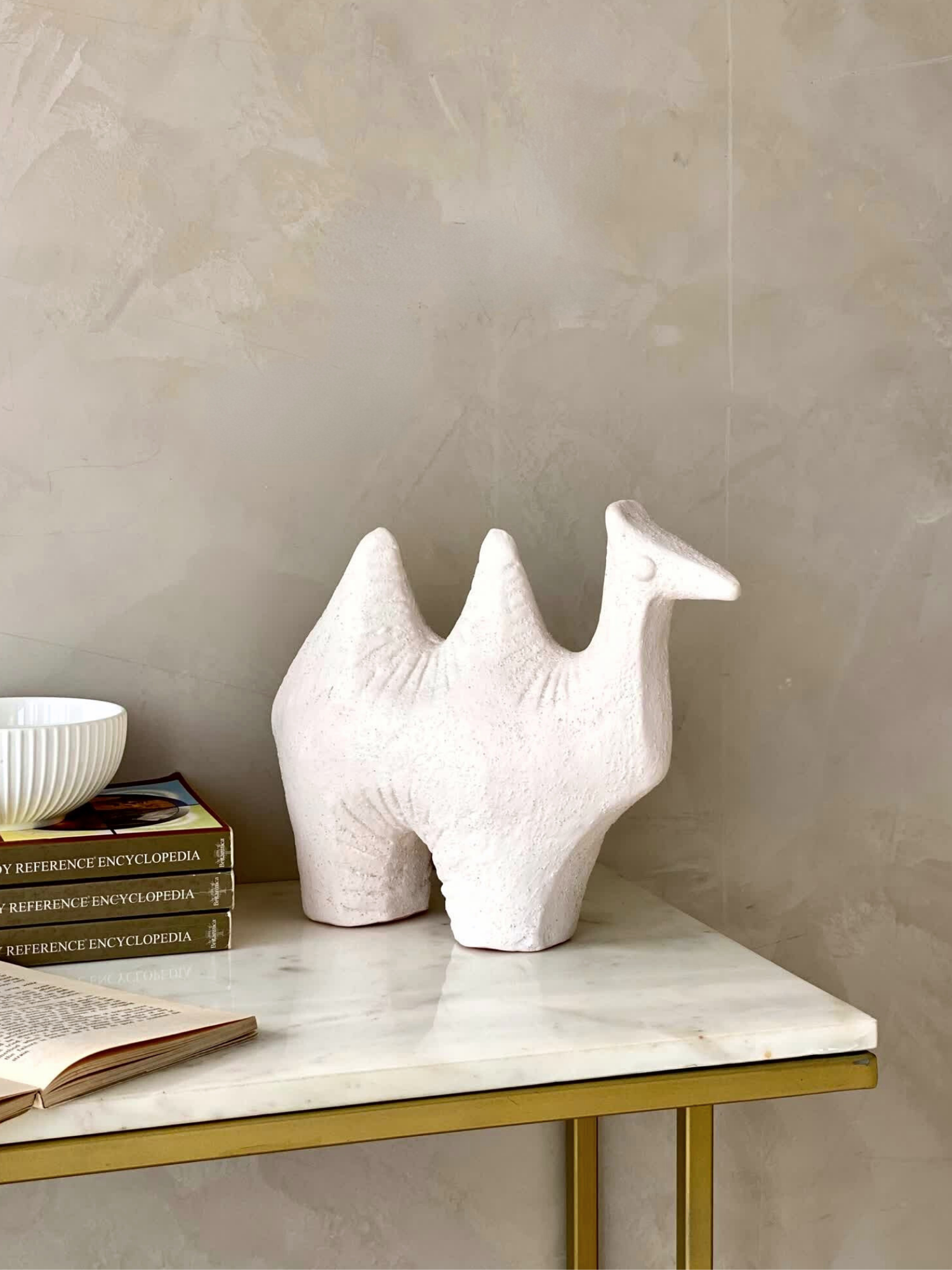Handcrafted Sahara Camel Sculpture
