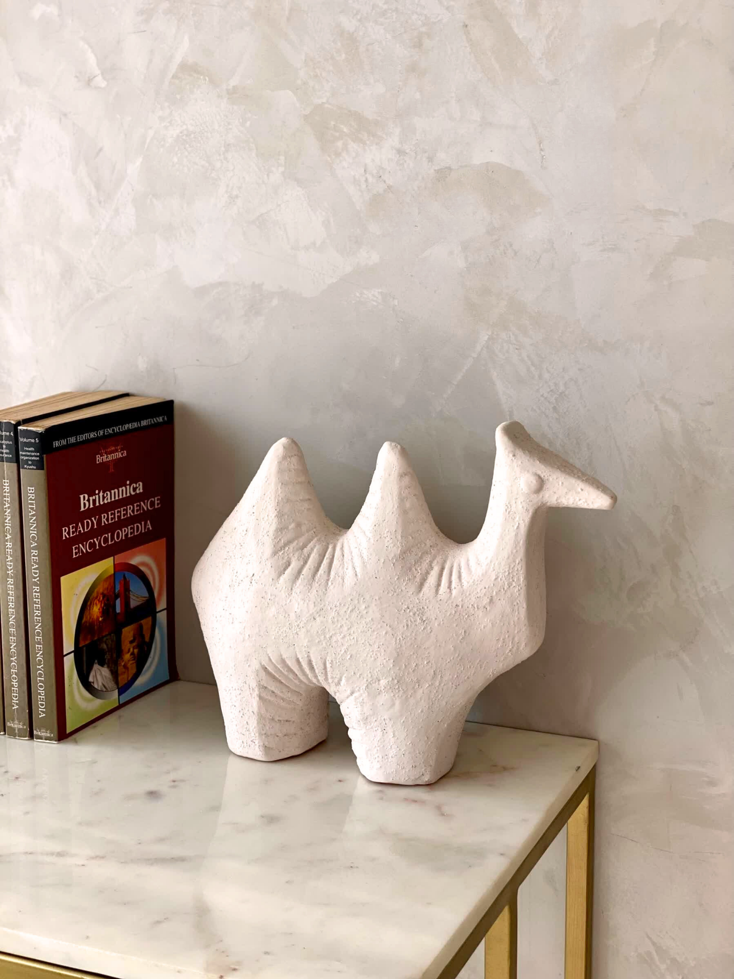 Handcrafted Sahara Camel Sculpture