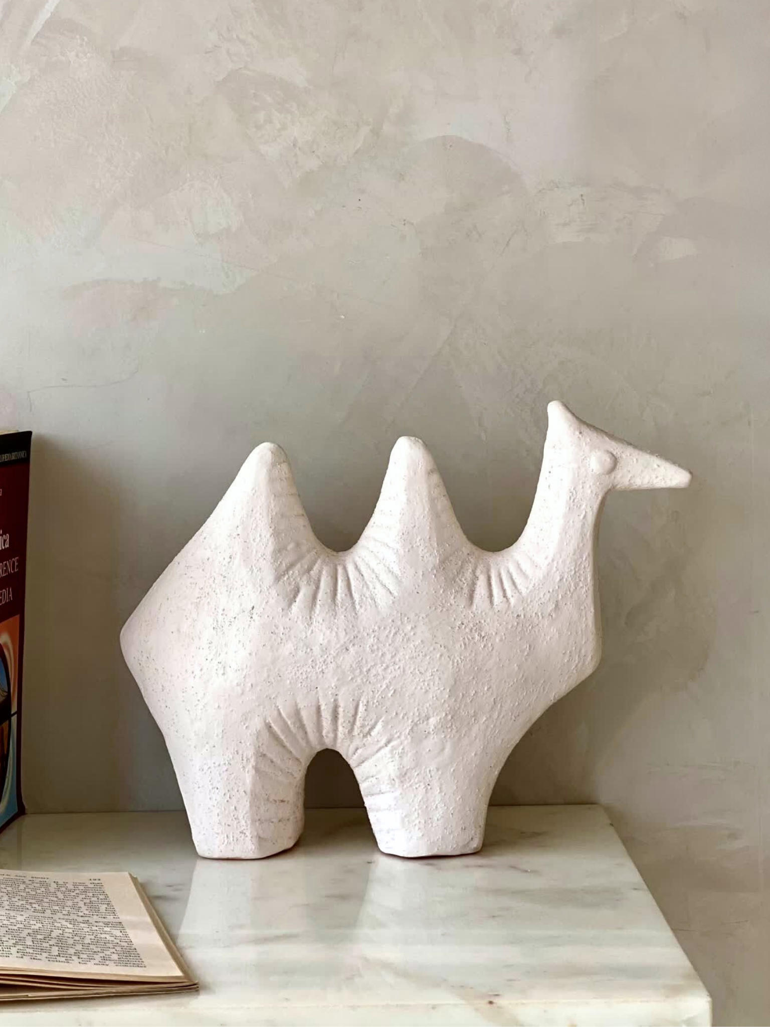 Handcrafted Sahara Camel Sculpture