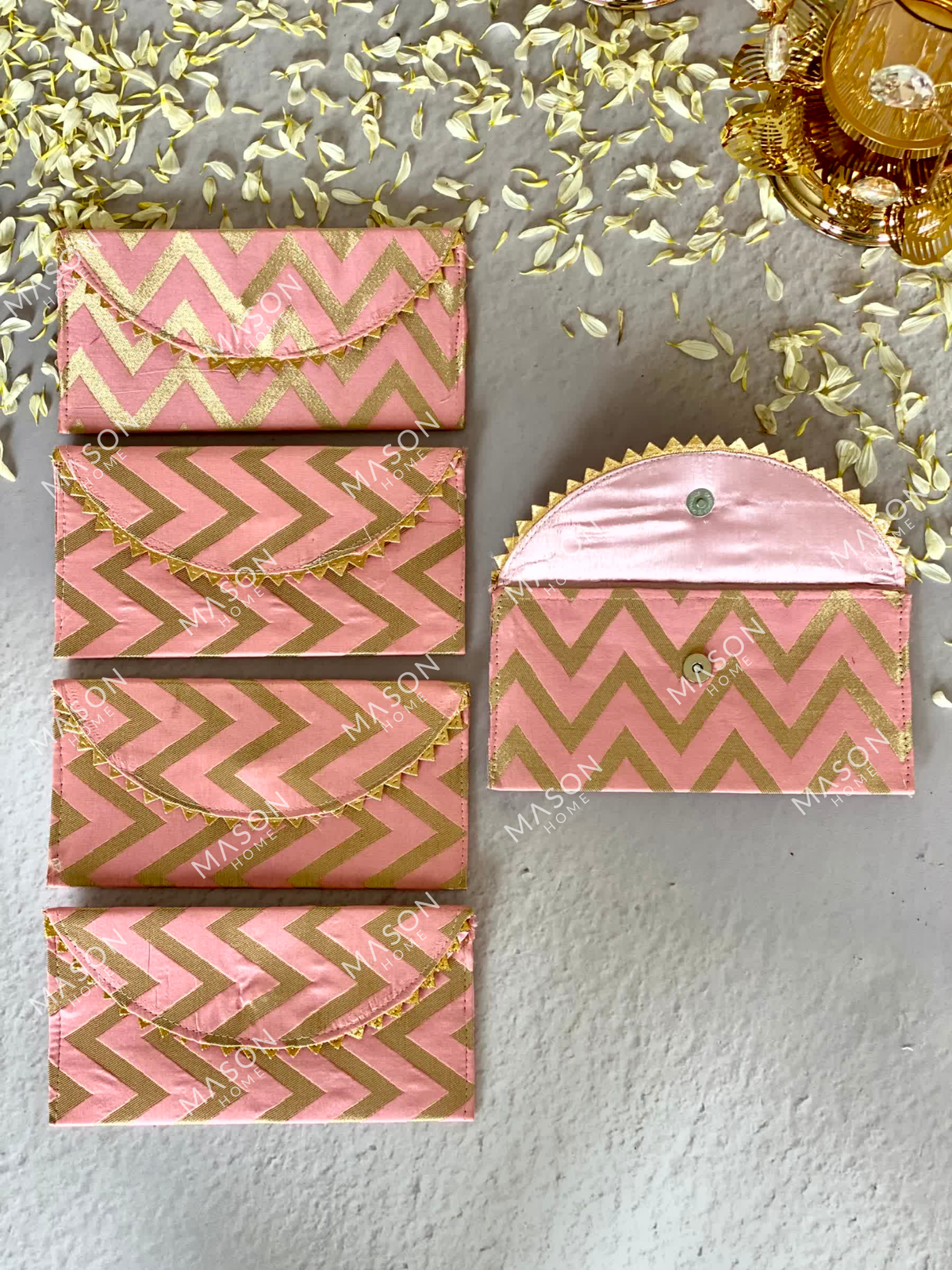 Festive Envelope - Pink (Set of 5)