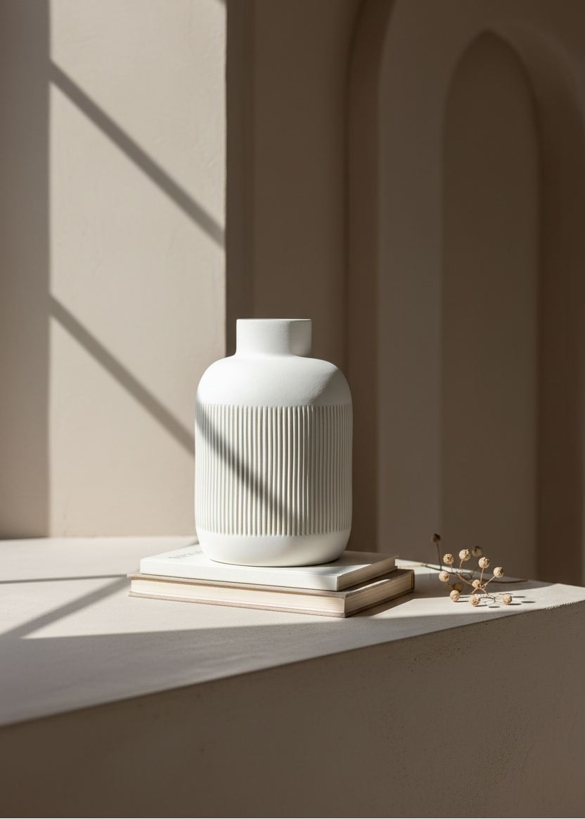 Shibui Ivory Vase - Tall