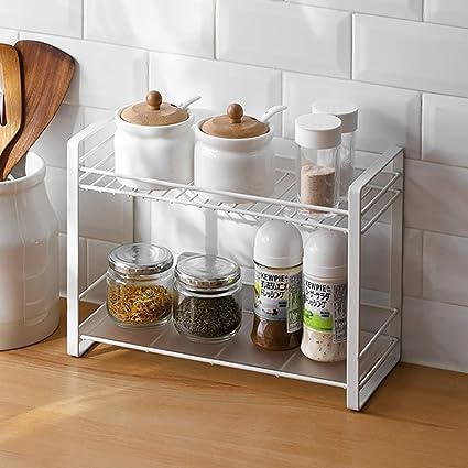 2 Tier Organiser - White