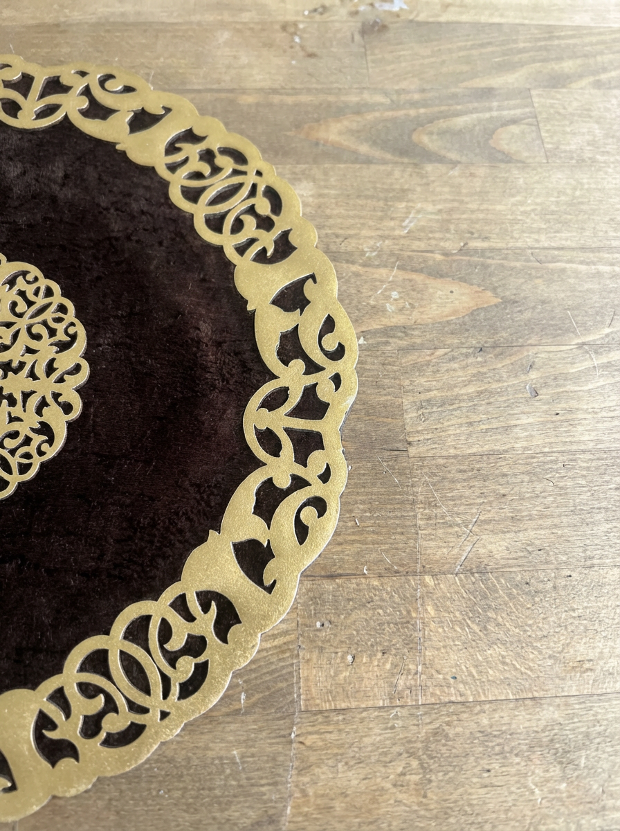 Fleur Placemat Brown - Set of 6